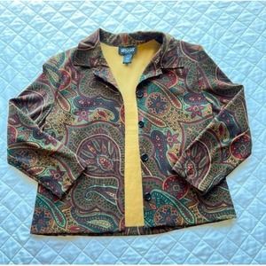 Vintage Paisley Button Down- Size PM